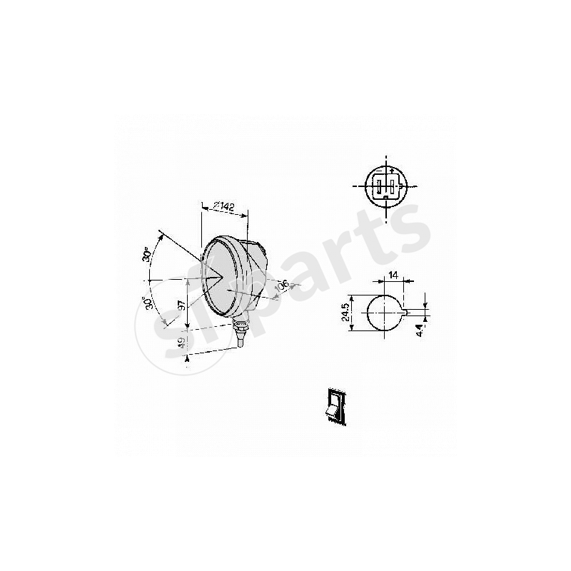 PROIETTORE IR.GH.PL.