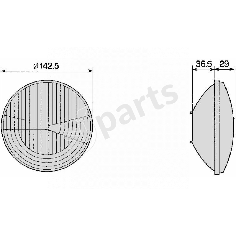 PROIETTORE CIRC SX IR.GH.PL.