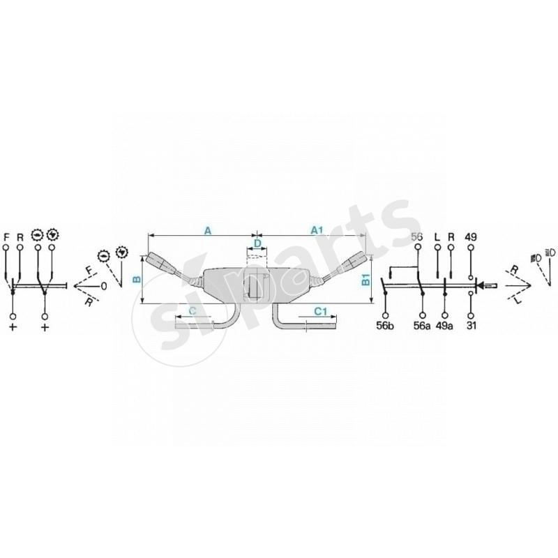 STEERING COLUMN SWITCH