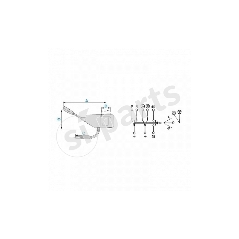 STEERING COLUMN SWITCH