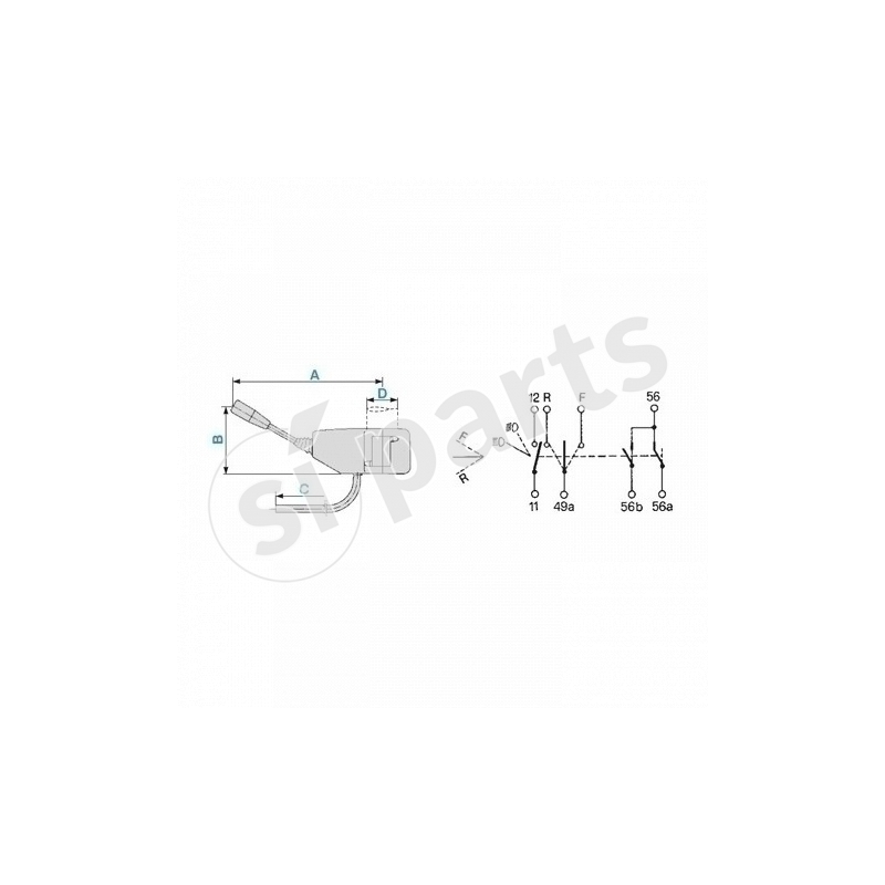 STEERING COLUMN SWITCH