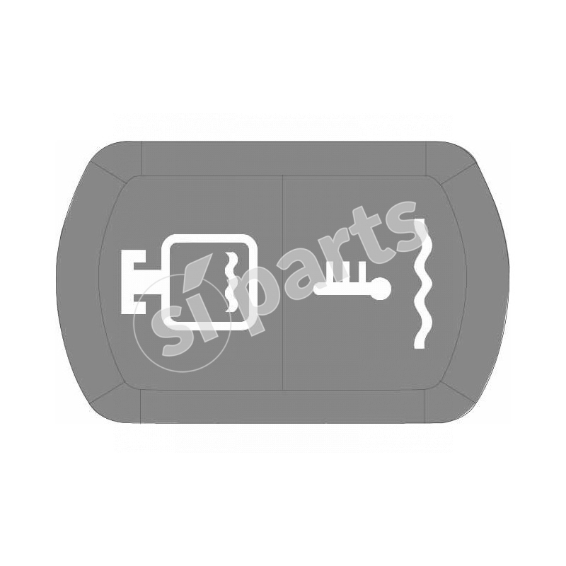 WARNING LIGHT 24V LOW ENGINE WATER LEVEL / ENGINE WATER TEMPERATURE