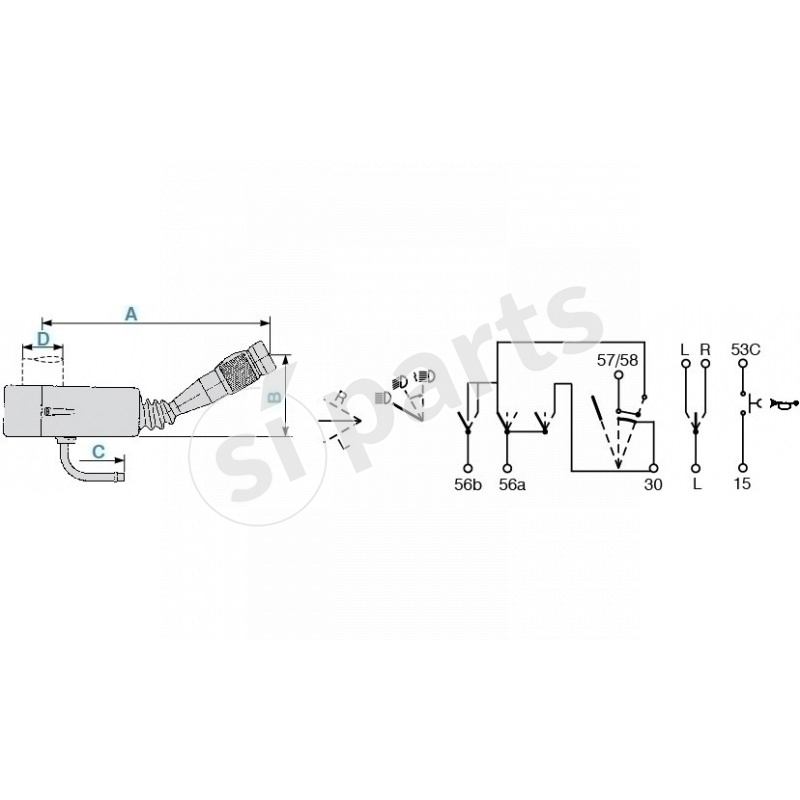 STEERING COLUMN SWITCH