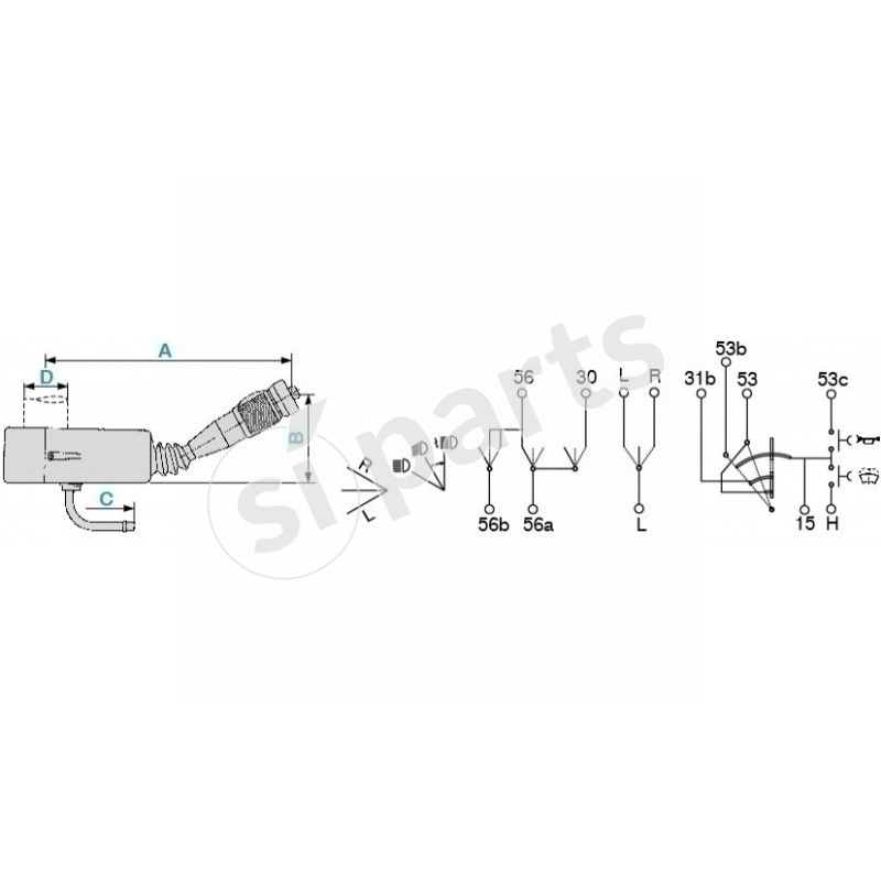 STEERING COLUMN SWITCHES