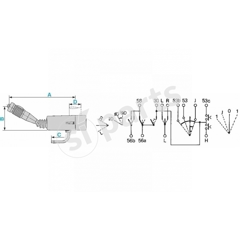 STEERING COLUMN SWITCH