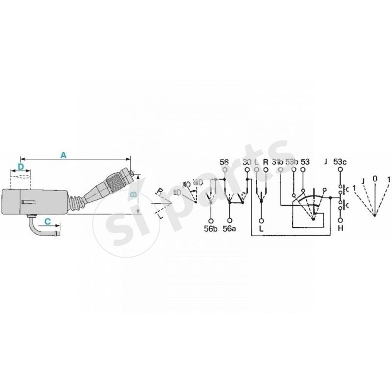 STEERING COLUMN SWITCH