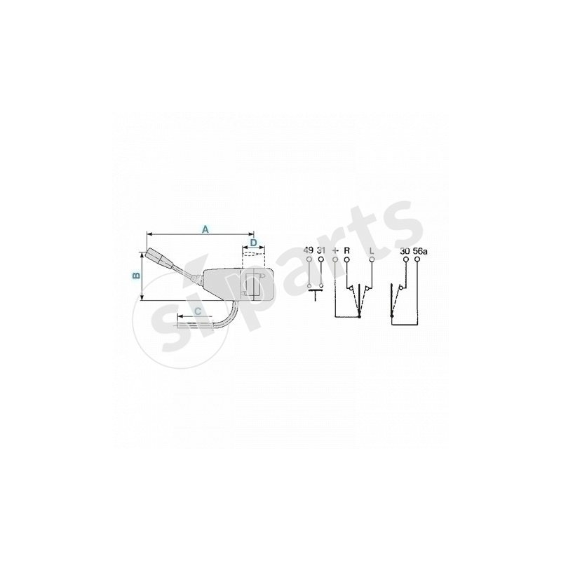 STEERING COLUMN SWITCH