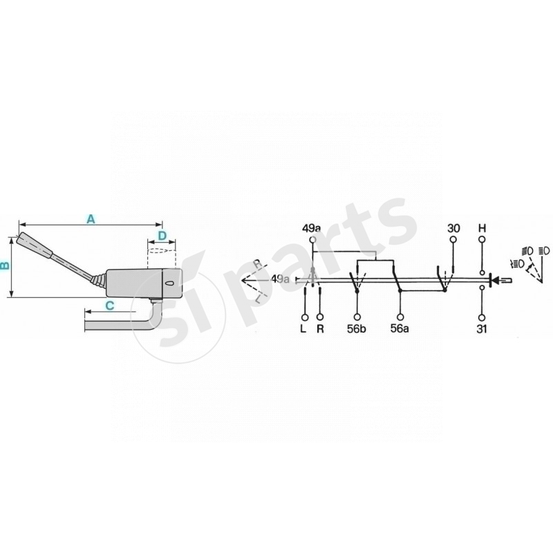 STEERING COLUMN SWITCH