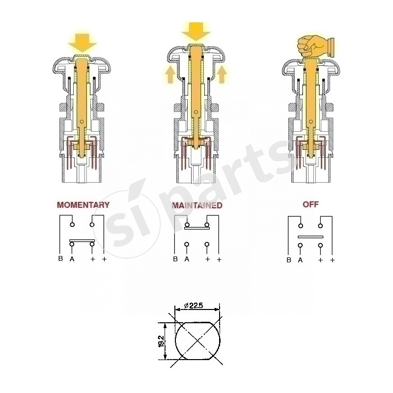 COMANDO PTO SWITCH II