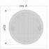 FAN.POST.DIR.A LED ROSSO 24V N/T IR