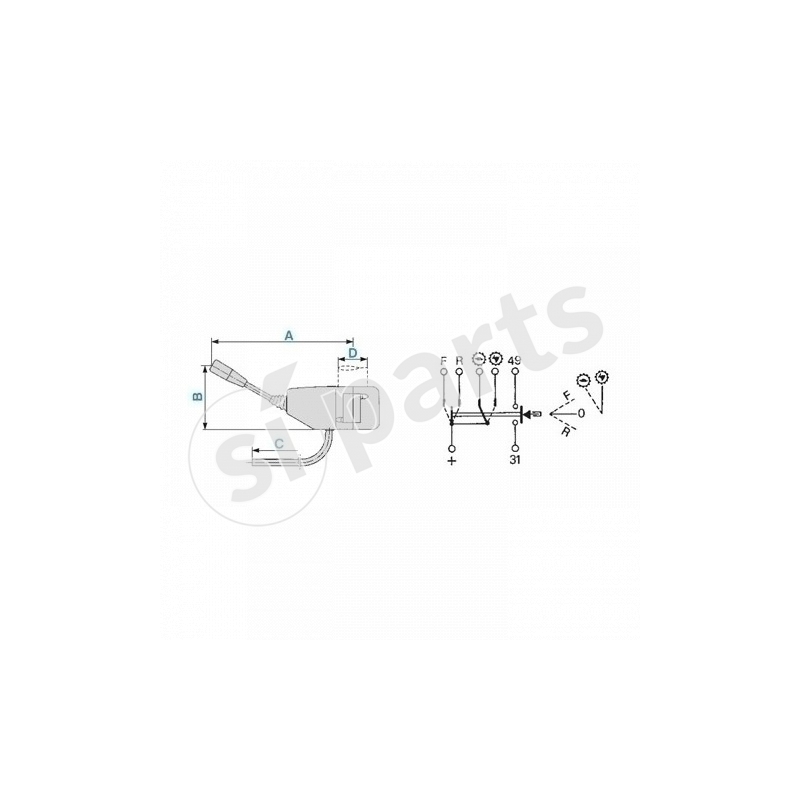 STEERING COLUMN SWITCH