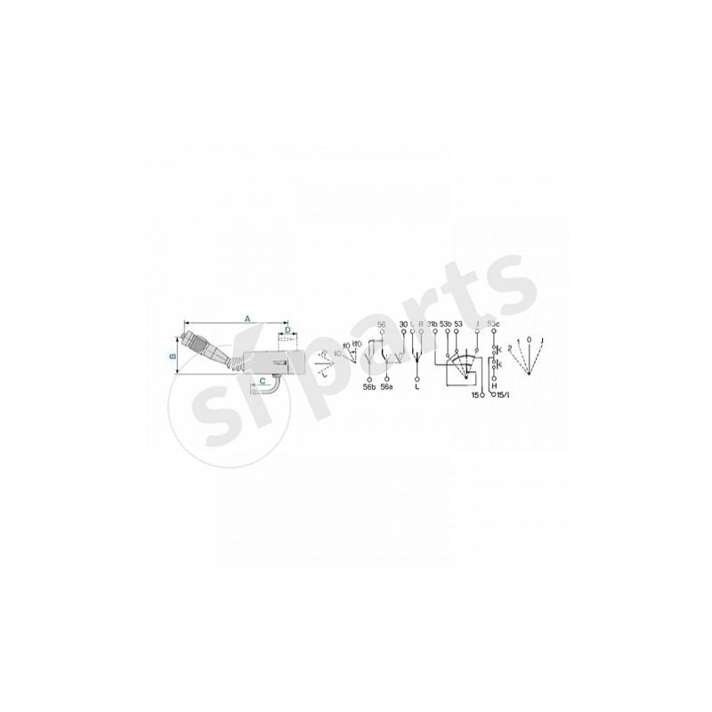 STEERING COLUMN SWITCH