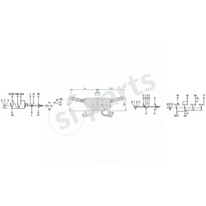 STEERING COLUMN SWITCH