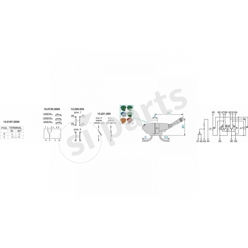 STEERING COLUMN SWITCH