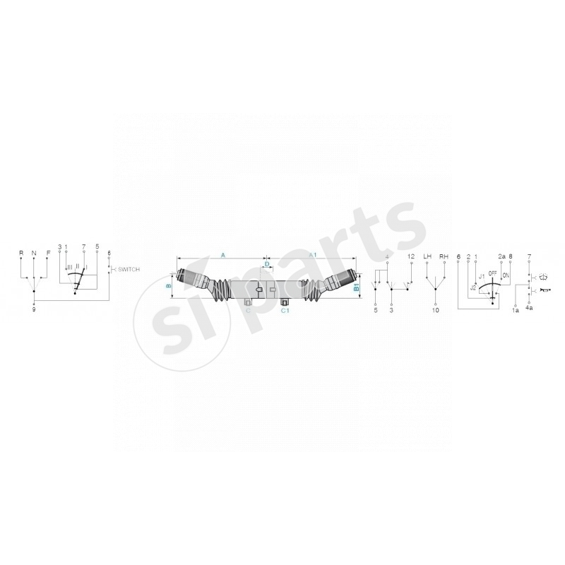 STEERING COLUMN SWITCH