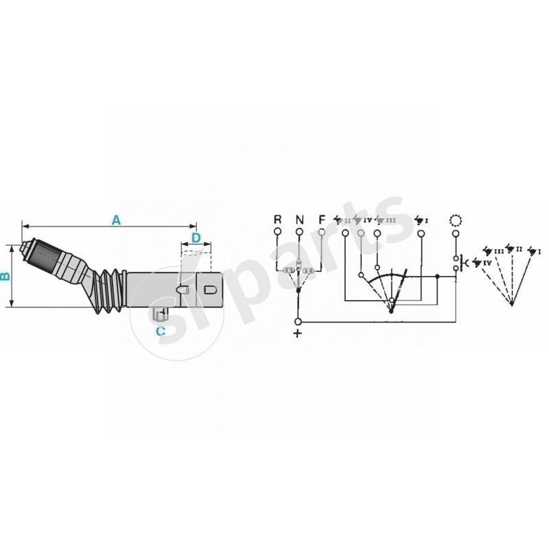 FORWARD-NEUTRAL-REVERSE + SPEED CONTROL SERIES 2000
