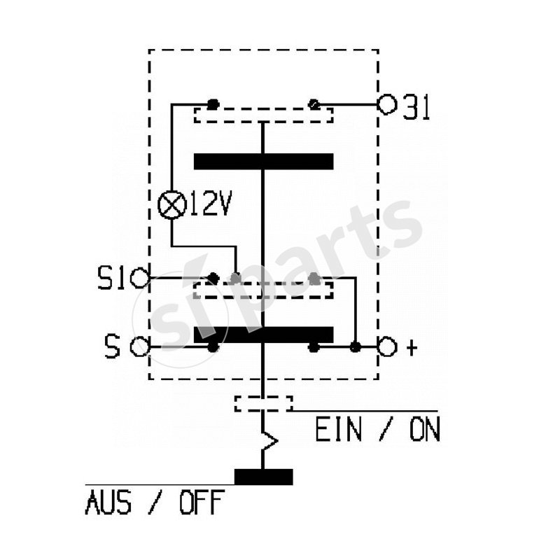 NEUTRAL BUTTON SWITCH