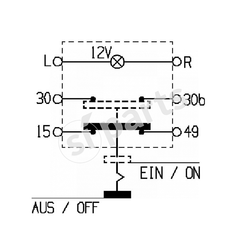 ALL WHEEL DRIVE BUTTON SWITCH