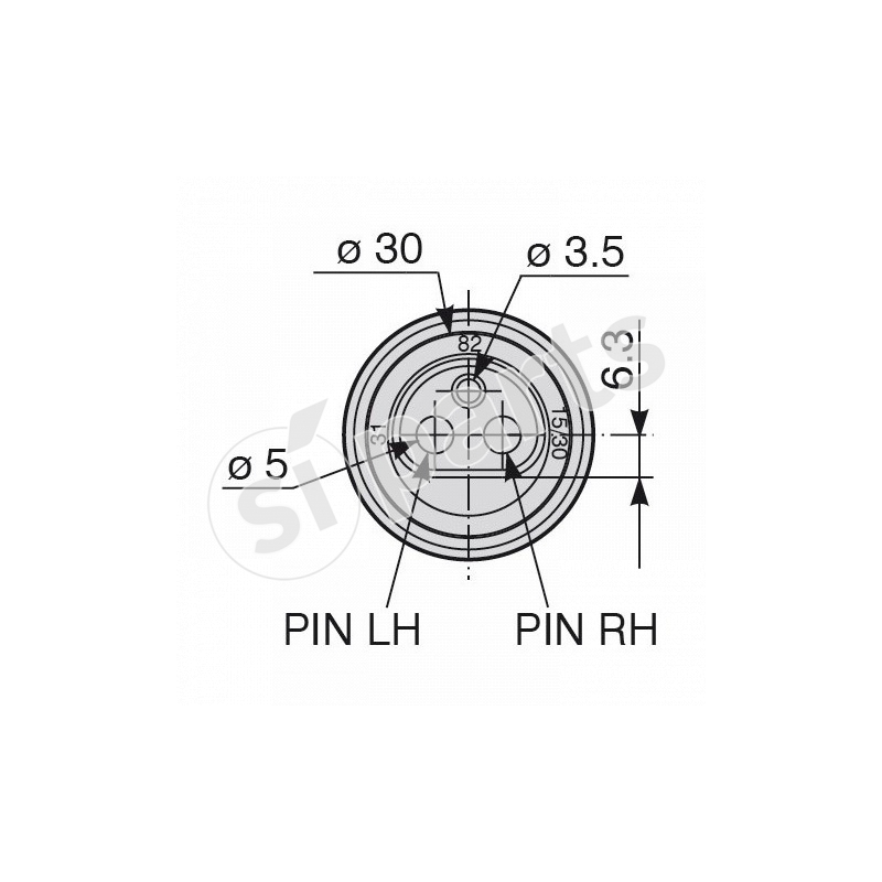 SPINA 3 POLI CON FUSIBILE IR