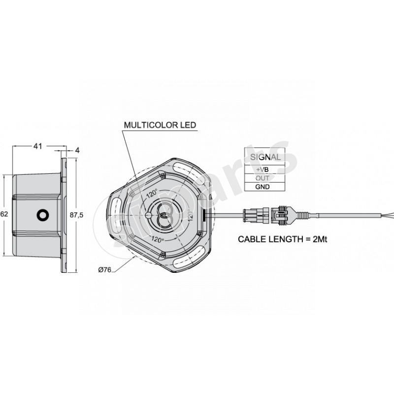 SERIE AMU-ON/OFF P: SENSORE DI PLANARITÀ ON/OFF PROGRAMMABILE