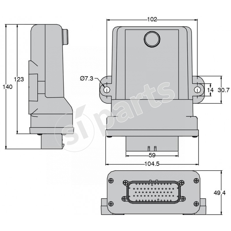 MIDAC+STANDARD : CONTROLLORE GENERICO A 35 PIN PER MACCHINE PICCOLE