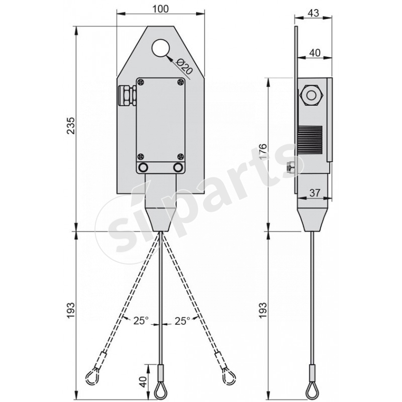 SENSORE DI FINECORSA 3B6