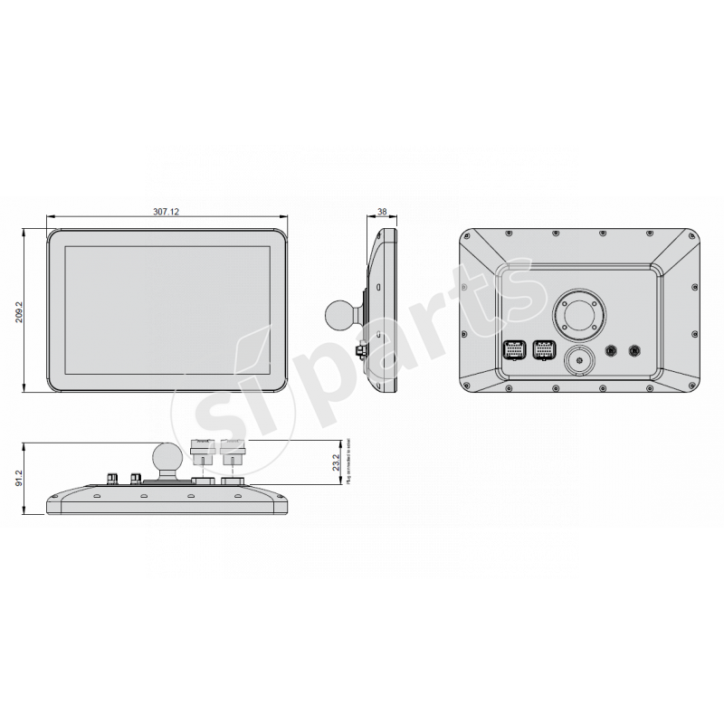 CANVIEW 4 SENZA TASTI OUTDASH 3B6