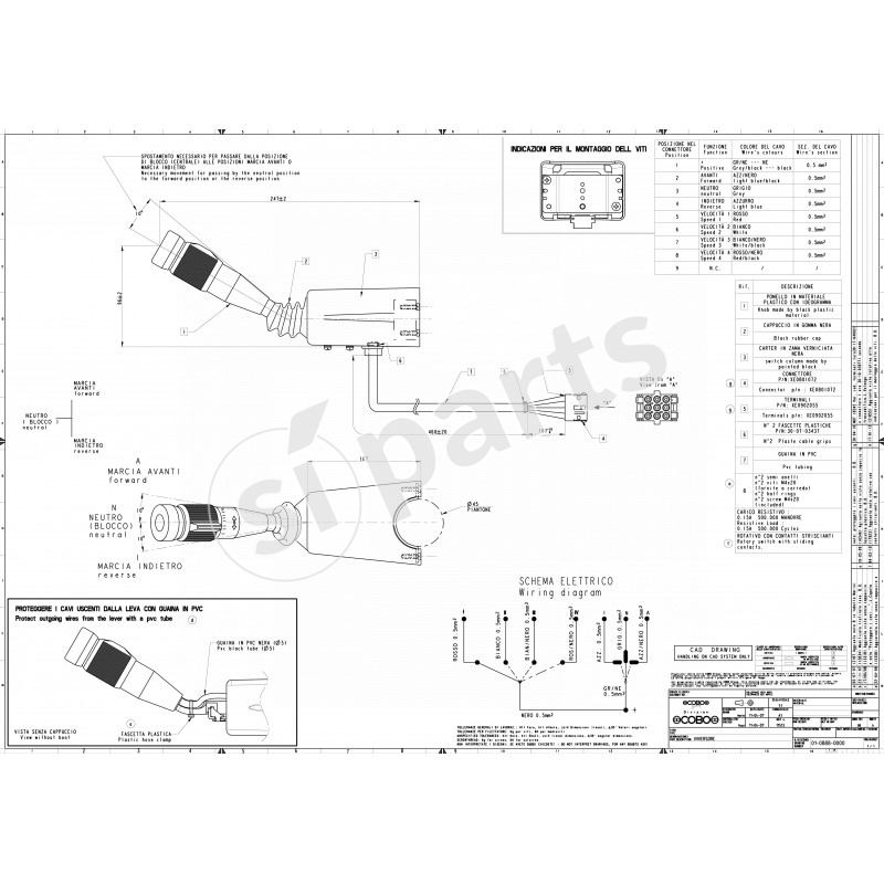 STEERING COLUMN SWITCH