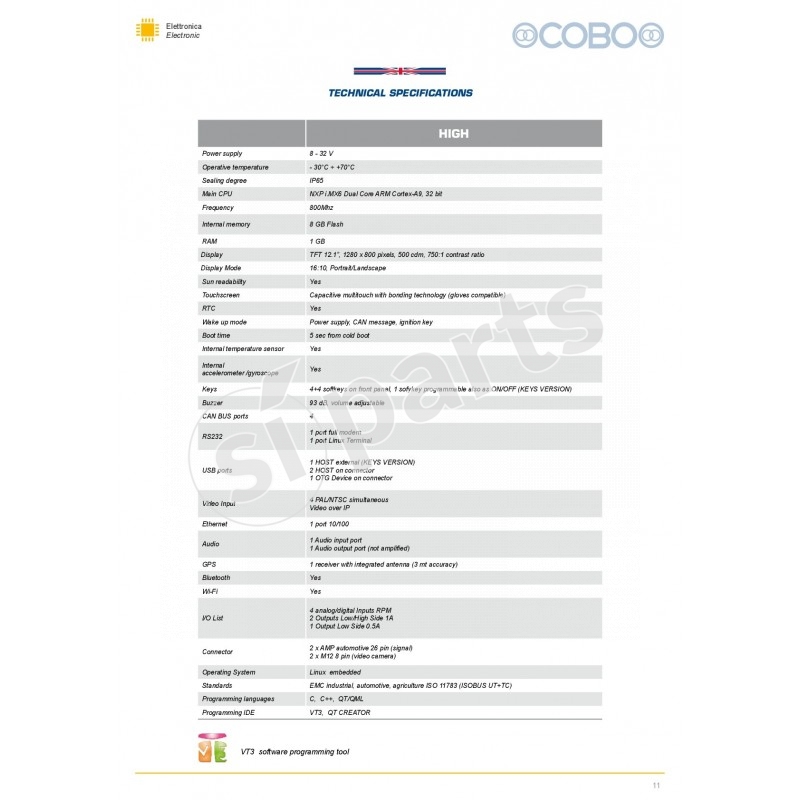 DISPLAY TERA 12 HE 3B6