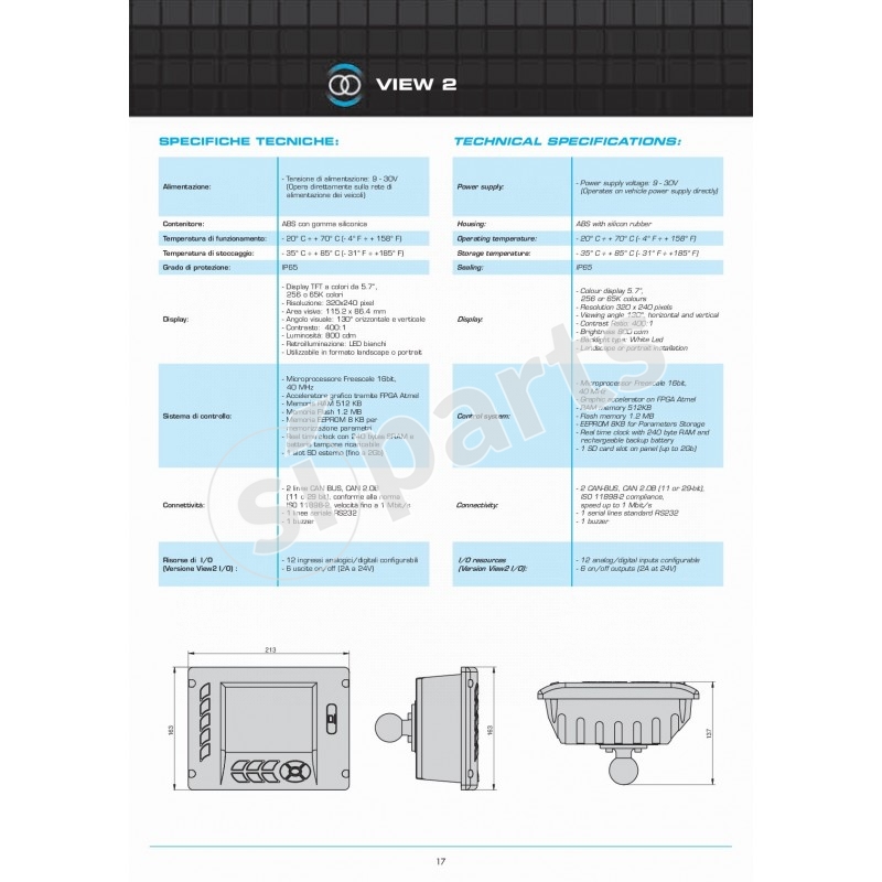 DISPLAY VIEW 2 3B6 A COLORI