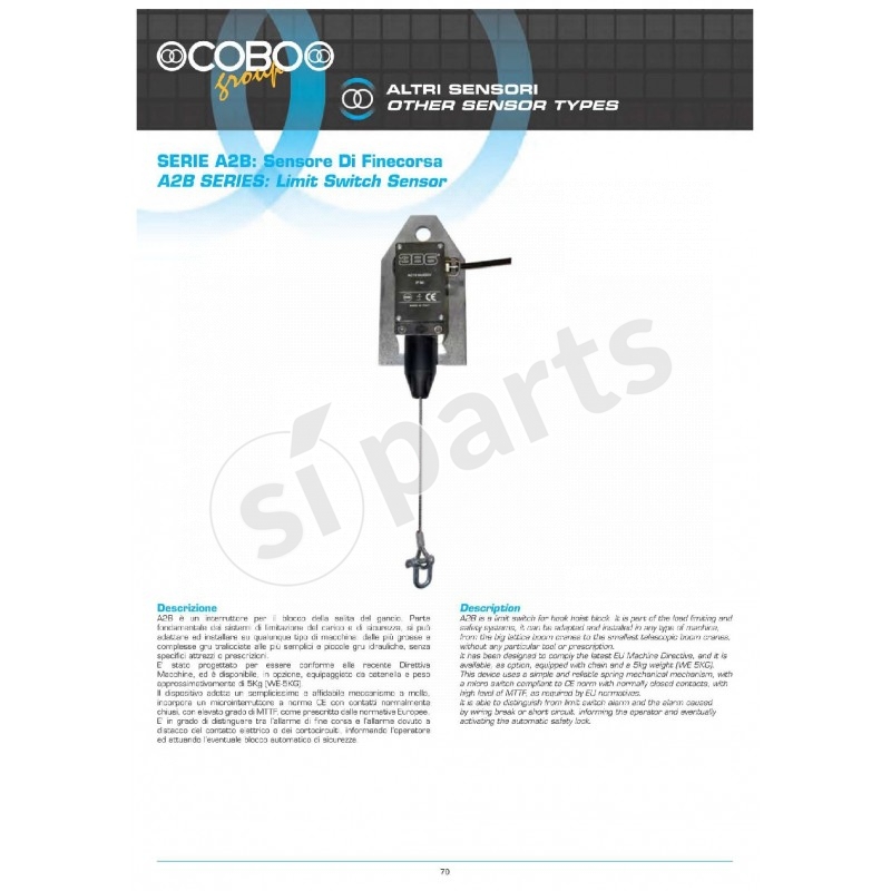 SENSORE DI FINECORSA 3B6