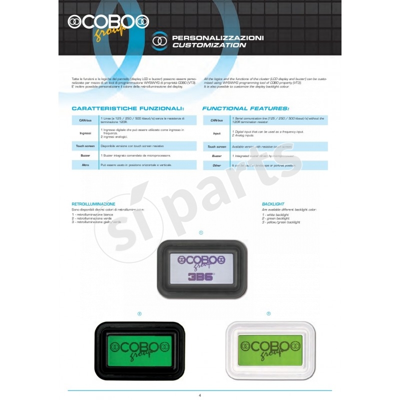 CANVIEW 3+ DISPLAY WITH BRACKET 3B6