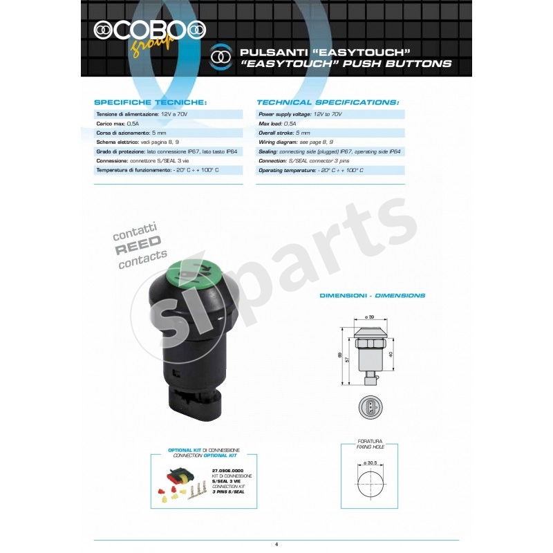 EASYTOUCH PUSH BUTTON