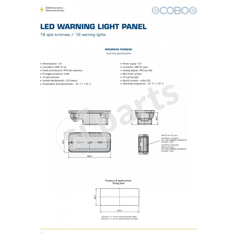 PANNELLO LUMINOSO A LED II