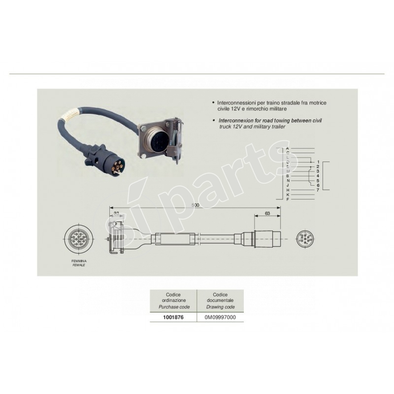 CAVI ADATTATORI INTERVEICOLARI