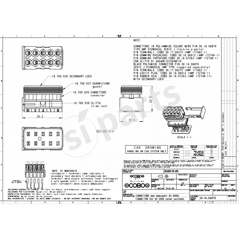 30.16.0687001 CONNECTOR