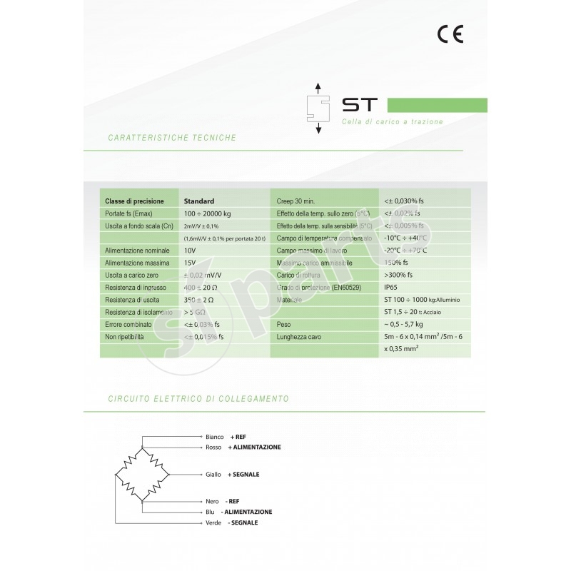 TENSION LOAD CELL 3B6 7.5 TONS