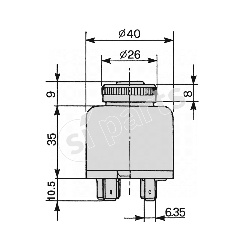 INTERRUTTORE AV.IR.GH.MET.