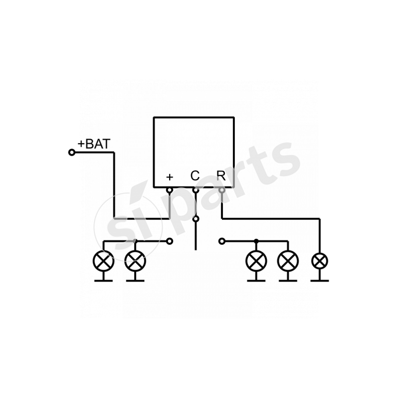 INTERMITTENZA 12V 47W IR