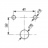 FANALE DX 45° 0957 IR