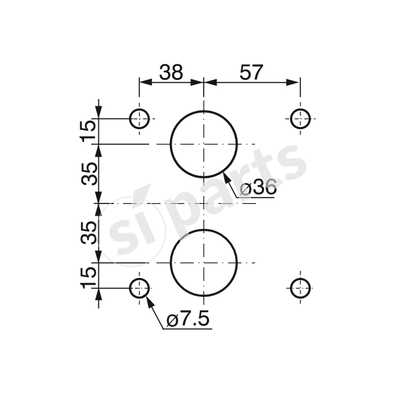 FANALE POST SX -  IR.12V.