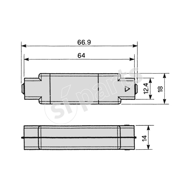 ASTUCCIO PORTADIODO 1A 400V