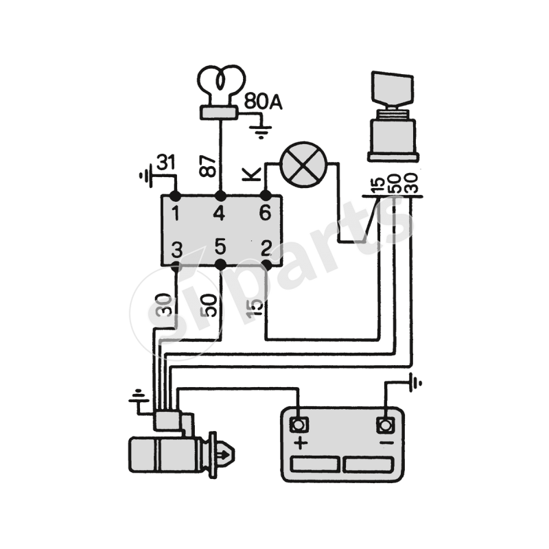 CENTRALINA PRERISCALDO 12V IR