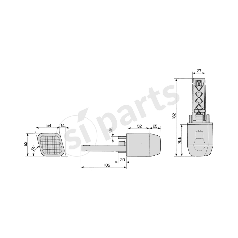 FANALE LAT. DI DIREZIONE IR.GH.PL.