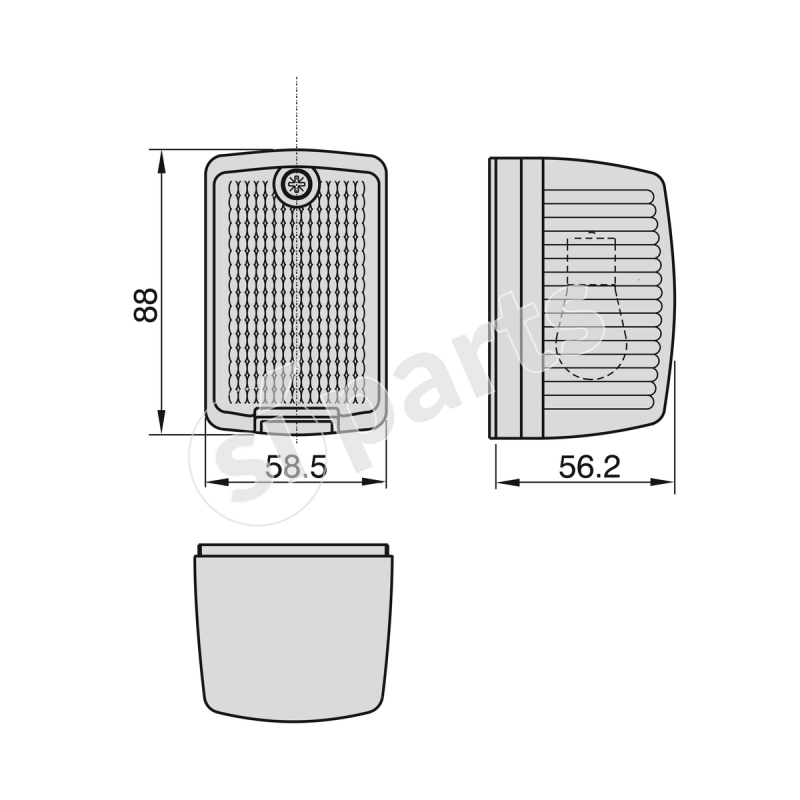 FANALE ANTEROLATERALE DX