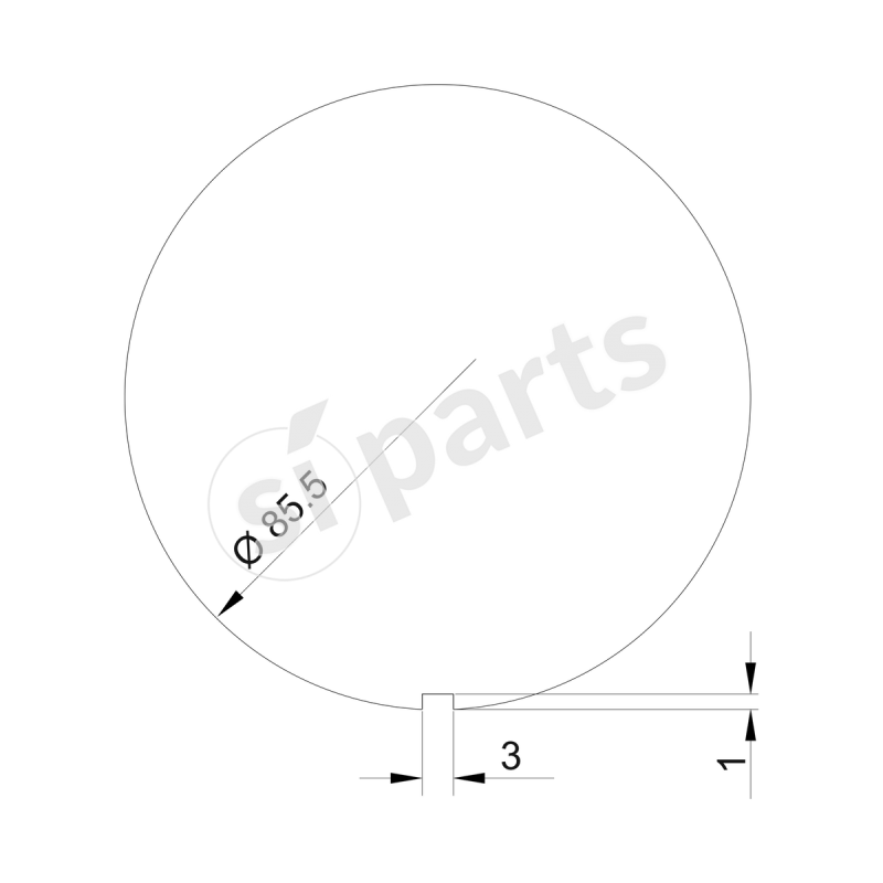 CRONOGIROMETRO 0-4000 GIRI 12V UNIDECK