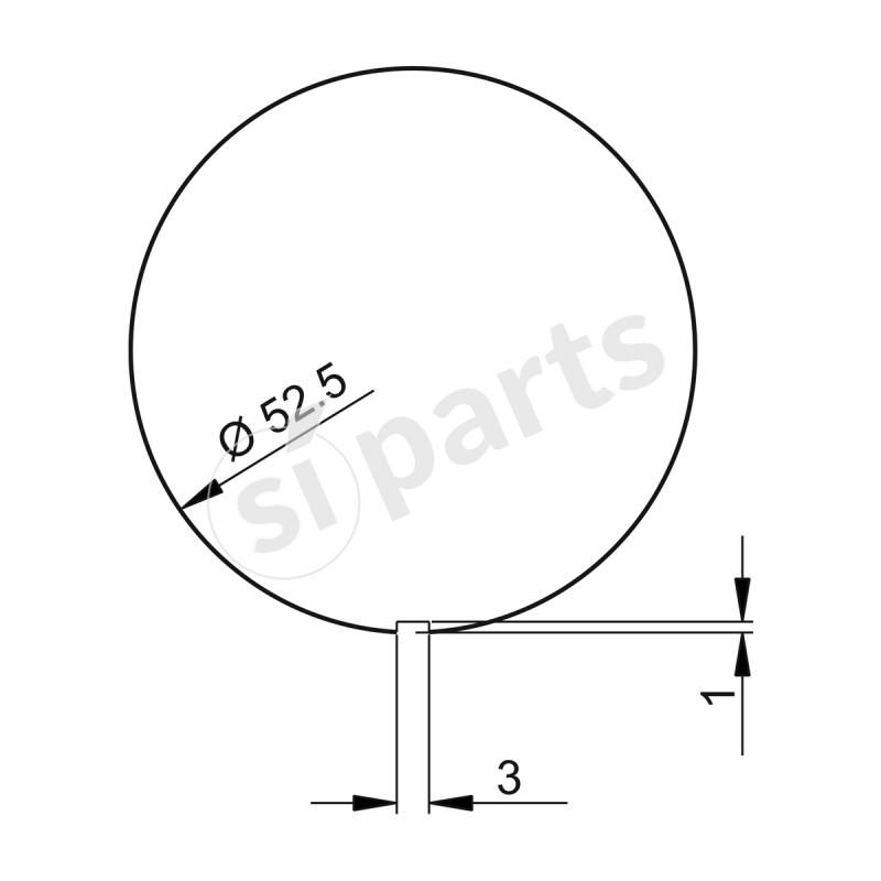 UNIDECK 52 DIAMETER INSTRUMENT