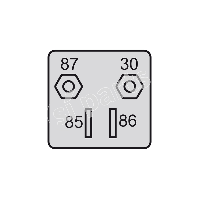 RELE' 24V-60A C/STAFF. IR