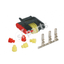 KIT DI CONNESSIONE MASCHIO TIPO AMP/TYCO S/SEAL 4 VIE