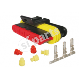 KIT DI CONNESSIONE MASCHIO TIPO AMP/TYCO S/SEAL 6 VIE